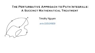 The Perturbative Approach to Path Integrals [upl. by Lynnett]