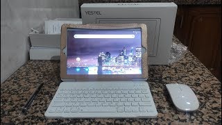 Review Yestel X2 Tablet Android 10quot HD 3Gb32Gb Doble SIM  Funda Teclado Raton Lapiz [upl. by Sidonnie]