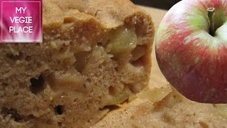 Receta Pastel de Manzana  Vegano y Sano [upl. by Nivlam]