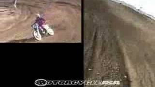 Motocross Test  2007 Yamaha YZ450F [upl. by Rabin206]