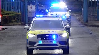 Compilation Of Armed Response Vehicles Responding Around Greater ManchesterGMP [upl. by Solly]