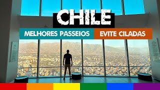 O que fazer em SANTIAGO CHILE TOP 15 LUGARES para Conhecer com preços [upl. by Clementas]