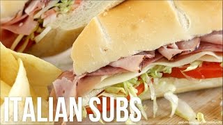 How to Make Italian Subs Homemade DeliStyle HoagieGrinderHero Sandwiches [upl. by Anead]