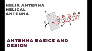 Helical Antenna  Helix  Travelling Wave Antenna  Design and Construction [upl. by Nwavahs]