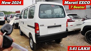 New 2024 ❤️Maruti Suzuki EECO 7 Seater 2024 Price amp Features  2024 Maruti EECO 7 Seater [upl. by Vasiliu]