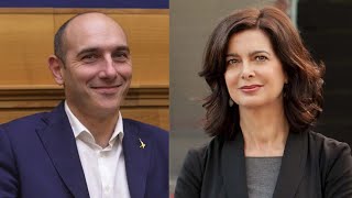 Rissa tra Morelli Boldrini La chiamo presidenta Provocatore da 4 soldi [upl. by Avitzur]