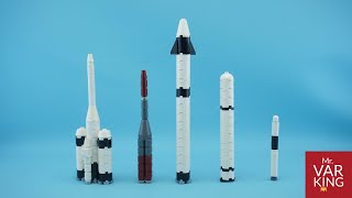 LEGO Tutorial Mini Rockets Part 4 [upl. by Paluas810]