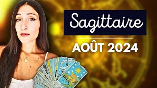 Sagittaire horoscopetirage août 2024 ♐ [upl. by Asillim396]