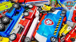 Paw Patrol toys unboxing ASMR  PAW Patroller Rescue amp Transport Vehicle  Chase Rubble Marshall [upl. by Bill63]