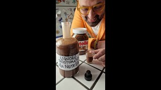 liquore alla Nutella stupirete tutti ma sopratutto un idea regalo Natalizia [upl. by Iblehs11]