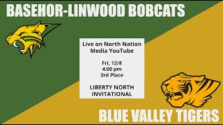 LN Invitational Night 5 Womens Basketball Basehor Linwood vs Blue Valley [upl. by Housum713]