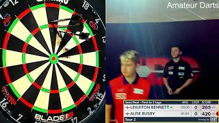 Leighton Bennett vs Alfie Busby SemiFinal JDC Advanced Tour 2 2023 [upl. by Starks594]