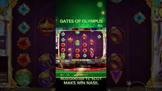 🍭 GATES OF OLYPUS Küçük Kasa 🧨 40000000 TL SLOT MAKS WİN NASIL REKOR KATLADIK 🍒 [upl. by Bainbrudge]