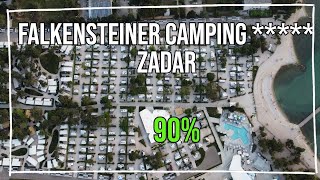 Falkensteiner Premium Camping Zadar 4 Chorvatsko Review and tour English subtitles [upl. by Plantagenet]