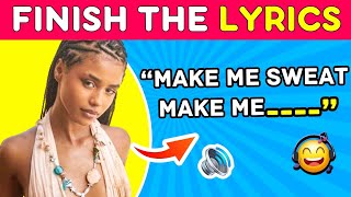 FINISH THE LYRICS 🎵 Most Popular TIKTOK Songs 2023  Music Quiz 🎤 2 [upl. by Irene]