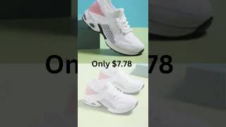 Womens Breathable Knitted Sock Sneakers Only 7 78 [upl. by Firmin804]