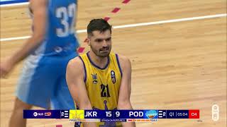 NLB ABA League 2 202425 Round 5 match Joker  Podgorica 3122024 [upl. by Nerrat]