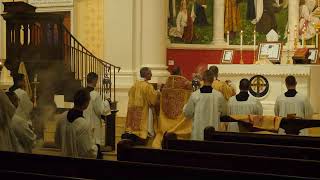 Holy Thursday Solemn High Mass Pre1955 Rubrics  Live from St Ann Parish Charlotte NC [upl. by Tound994]