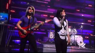 Escape The Fate  Gorgeous Nightmare Live on Daily Habit HD [upl. by Schaeffer]