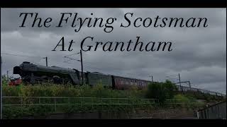 Flying Scotsman gives Grantham a whistle [upl. by Carley]