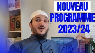 NOUVEAU PROGRAMME POUR LA RENTRÉE 20232024 [upl. by Yma]