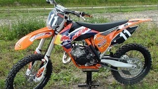 ktm 125 SX 2015 first ride [upl. by Caesaria305]