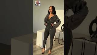 4k HD African American girl dressed stunning look Most beautiful influencer 2024 [upl. by Ailhad429]