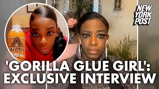 ‘Gorilla Glue girl’ Tessica Brown reveals why she put glue in her hair  New York Post [upl. by Drislane987]