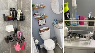 20 Clever Bathroom Storage Ideas to Maximize Space [upl. by Acisey655]