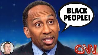 ESPN Host Stephen A Smith Shocks CNN with Stunning Admission About Black People [upl. by Ellecram]