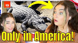 New Zealand Girl Reacts to 25 USA Animals You Wont Find Anywhere Else [upl. by Ivz]