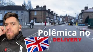 Essa é a situação dos motoboys que trabalham com delivery em LONDRES [upl. by Animrac]