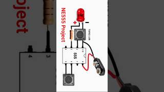 NE555 IC Project  555 Timer IC [upl. by Ennylyak277]