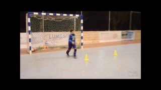 Entrenamiento Porteros Iniciación Futbol Sala Pepe Llinares [upl. by Blalock170]