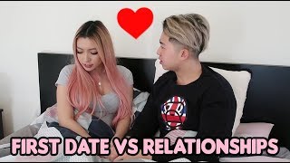 Dating First date vs Relationships [upl. by Aneehsirk]