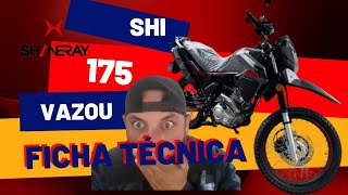 SHI 175 NOVA MOTO DA SHINERAY FICHA TÉCNICA [upl. by Alisha]