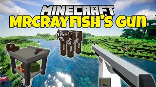 MrCrayfishs Gun I Armas en Minecraft I Mod para Minecraft [upl. by Auqenet]