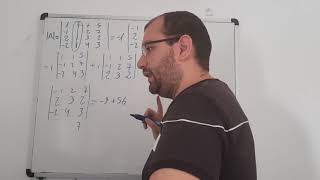 Determinante 4x4 Método de cofactores  Algebra lineal Universidad Video 87 [upl. by Notselrahc]