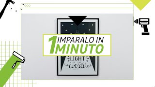 Imparalo in 1 minuto quali chiodi usare per appendere i quadri  Leroy Merlin [upl. by Adnerad]