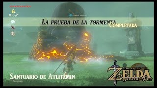 SANTUARIO DE ATLITZMINI  LA PRUEBA DE LA TORMENTA  ARMADURA AISLANTE  TLOZ BREATH OF THE WILD [upl. by Tijnar471]