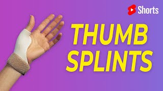 How To Apply A Thumb Splint [upl. by Lowrance230]