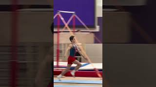 Arseniy Dukhno  Vault  RGymnastics Junior Championships 2024 [upl. by Eimrots]