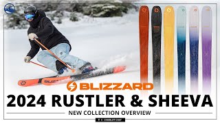 2024 Blizzard Rustler and Sheeva Ski Collection Overview with SkiEssentialscom [upl. by Enelak585]