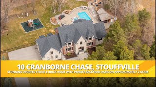 10 Cranborne Chase Stouffville  For Sale  Farquharson Realty [upl. by Otir]