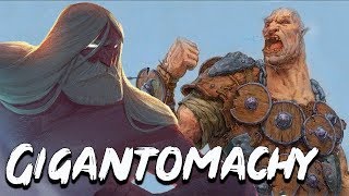 Gigantomachy The War Between Gods and Giants  Greek Mythology Stories [upl. by Katrina]