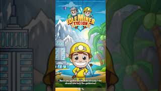 Idle Miner Tycoon Cheat Super Cash and Mine Shaft [upl. by Nerradal]