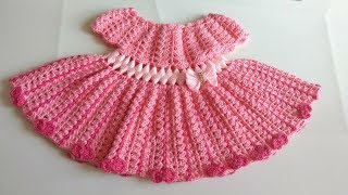 Vestido a crochet para bebe parte 2 [upl. by Giovanna]