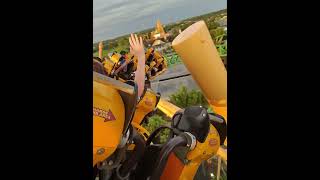 Cheetah Hunt POV Busch Gardens Tampa Bay cheetahhunt pov buschgardenstampa rollercoaster [upl. by Siblee125]