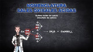 NOMENCLATURASALES OXISALES ACIDAS [upl. by Melantha]