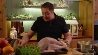 Neven Maguires Succulent Roast Turkey with Chestnut and Dried Cranberry Stuffing Recipe 2015 [upl. by Lisan]